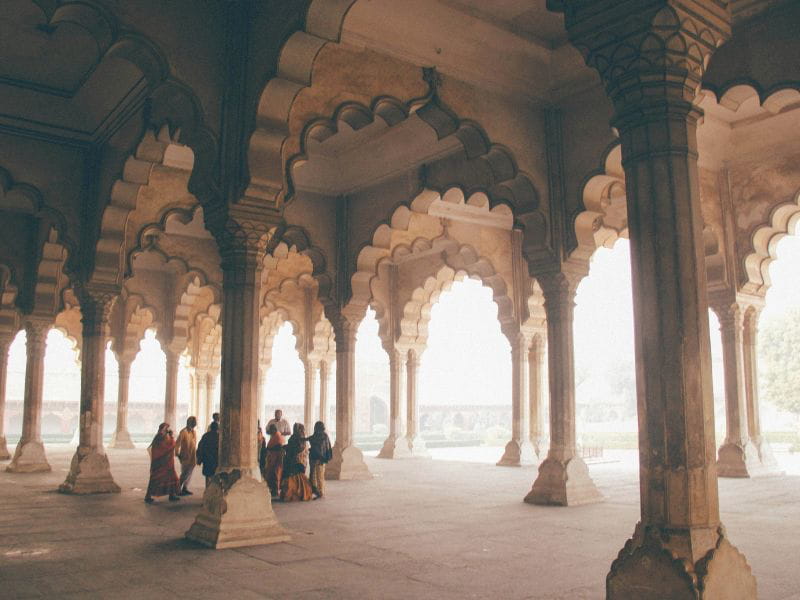Building community at a temple.