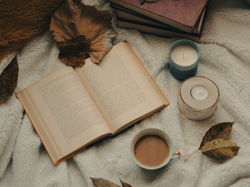 Morning routine representing self care and prioritizing mental health.